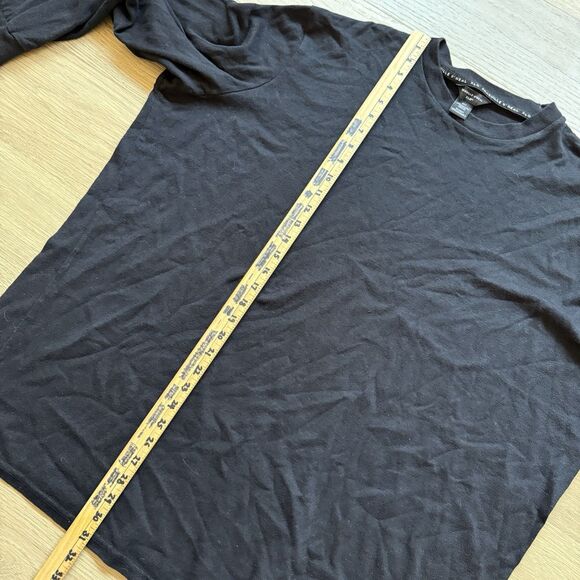 Shaquille Oneal XLG Shirt Men 3XLT Black Big Tall Crew Tee Long Sleeve - Picture 4 of 9